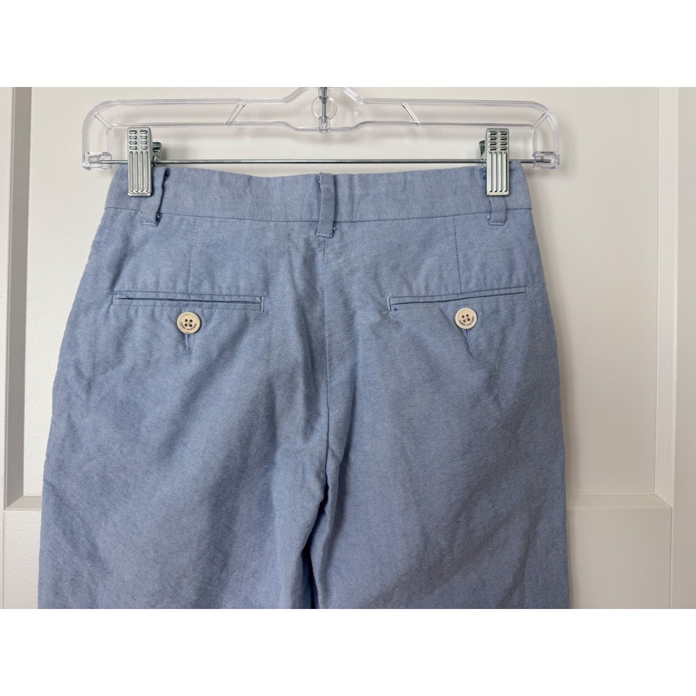 Tommy Hilfiger Kids Light Blue Oxford Chino Pants Size 8 Straight Leg Trousers - Picture 4 of 7